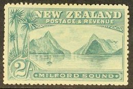 1898  2s Grey Green Milford Sound, No Wmk, Perf 16, SG 258, Very Fine Mint. For More Images, Please Visit Http://www.san - Autres & Non Classés