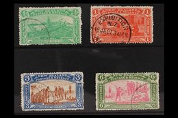 1906  Christchurch Exhibition Set, SG 370/3, Very Fine Used (4 Stamps). For More Images, Please Visit Http://www.sandafa - Autres & Non Classés