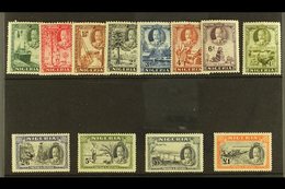 1936  KGV Pictorial Definitive Set, SG 34/45, Very Fine Mint. (12 Stamps) For More Images, Please Visit Http://www.sanda - Nigeria (...-1960)