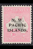 1915-16  10s Grey And Pink 'Roo, SG 84, Fine Fresh Mint. For More Images, Please Visit Http://www.sandafayre.com/itemdet - Papua New Guinea