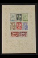 1940-46 MINIATURE SHEET TRIO.  A Fine Mint Group That Includes The 1940 Centenaries Mini Sheet, Afinsa Block 2, SG MS 91 - Autres & Non Classés