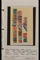 1892 - 1967 BETTER MIXTURE ON DISPLAY PAGES CAT 600€+.  A Quality Range Of Mint, Nhm & Used Stamps & Miniature Sheets On - Autres & Non Classés