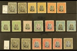 1913-19 DIE II MINT "ADMIRALS" COLLECTION  Presented On A Stock Card & Includes (perf 14) 2d (both Shades), 3d Black And - Other & Unclassified