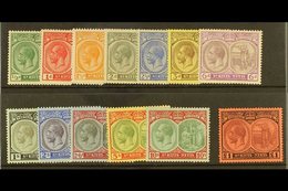 1920-22  Complete Set, SG 24/36, Very Fine Mint. (13) For More Images, Please Visit Http://www.sandafayre.com/itemdetail - St.Kitts-et-Nevis ( 1983-...)
