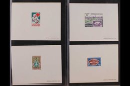 1964-1972 EPREUVES DE LUXE  Very Fine Collection Of All Different Imperf Epreuves De Luxe With Printer Imprints In The M - Autres & Non Classés