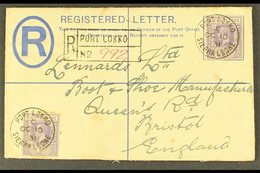 1931  (Oct) 3d Registered Envelope With Additional 1d X2, Port Lokko To England, Neat And Attractive. For More Images, P - Sierra Leone (...-1960)