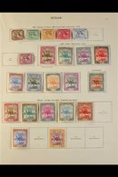 1897-1935 ALL DIFFERENT MINT COLLECTION  Presented On Printed "New Ideal" Album Pages That Includes 1897-Sphinx & Pyrami - Soedan (...-1951)