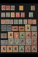 1891-1949 MINT COLLECTION  An Attractive Mint Collection Presented Neatly That Includes The 1891 Surcharged Set, 1892 1s - Tonga (...-1970)