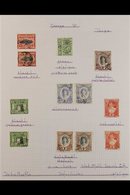 1937-51  INTERESTING VFU KGVI COLLECTION  Presented On Neatly Written Up Pages With Many Shade & Watermark Variants & A  - Tonga (...-1970)