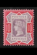 1887-92  10d Dull Purple And Deep Dull Carmine, SG 210a, Very Fine Mint. For More Images, Please Visit Http://www.sandaf - Sonstige & Ohne Zuordnung