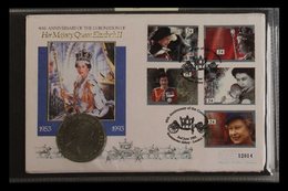 UNCHECKED COVER HOARD  1970's-2000's At A Glance In 9 Albums, Includes An Album Of Northern Ireland Definitives Fdc, Ple - FDC
