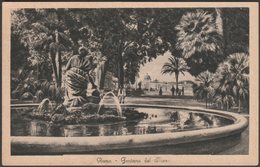 Fontana Del Mose, Roma, 1936 - Enrico Verdesi Cartolina - Parks & Gardens