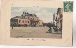 CPA France 77 - Montereau - Place De La Gare - Achat Immédiat - (cd010) - Montereau