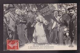 CPA Vignerons Révolte De 1907 Troubles Du Midi Circulé Narbonne - Sciopero