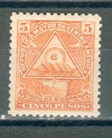 NICARAGUA ; 1898 ; Y&T N° 109 ; Neuf - Nicaragua