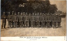 MILITARIA - Union Des Sociétés De Préparation Militaire - Concours Des Tuilerie 1908 - Les Turgolins - Uniforms