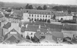 PIE-Z RO-19-3423 : LANDIVISIAU. CASERNE. CANTONNEMENT DE LA 30° COMPAGNIE DU 128° RUE ST POL. ECOLE DES FILLES. - Landivisiau