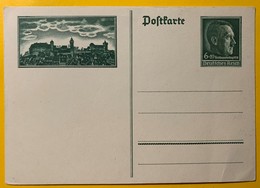 9554 - Entier Postal / Ganzache Hitler 6 +19 Pf Vert Lernt Deutschland Kennen Allgäuer Alpen Stuttgart 13.10.1942 - Stamped Stationery