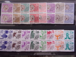 FRANCE BELLO LOT PAIRS PREO'S NEUF** DEPART 1 EURO - 1964-1988