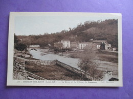 CPA 44 BOUSSAY SUR SEVRE LA SEVRE ET LE VILLAGE DE BAPAUME - Boussay