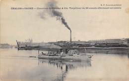 Chalon Sur Saône     71     Schneider Et Cie Torpilleur De 26 Nœuds En Essai        (voir Scan) - Chalon Sur Saone