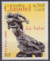 Timbre Neuf ** N° 3309(Yvert) France 2000 - Sculpture De Camille Claudel - Unused Stamps