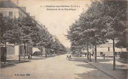 Chalon Sur Saône     71    Boulevard De La République       2     (voir Scan) - Chalon Sur Saone