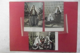 Cp Femmes De Bethleem Lot 3 Cartes Couleur - Asien