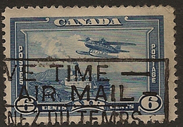 CANADA 1937 6c Air SG 371 U WK153 - Luftpost
