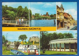 Deutschland; Waren Müritz; Multibildkarte - Waren (Mueritz)
