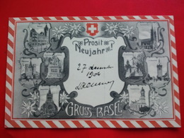 GRUSS AUS BASEL PROSIT NEUJAHR - Bâle