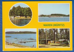 Deutschland; Waren Müritz; Multibildkarte - Waren (Mueritz)