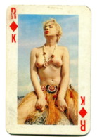 Carte Format 8,4 X 5,5 - Roi De Carreau - Femme Nue - Otros & Sin Clasificación