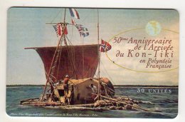 POLYNESIE FRANCAISE PF60 KON TIKI  30U - Polynésie Française