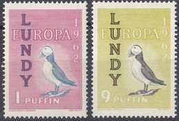 LUNDY - 1962 - Lotto Di 2 Valori Nuovi MH, Europa. - Local Issues