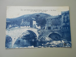 LOZERE LE PONT DE MONTVERT LE PONT ET LA TOUR DE L'HORLOGE - Le Pont De Montvert