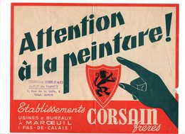 CORSAIN - Maroeuil - Ancienne Affiche - Manifesti