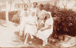 ¤¤   -   SYRIE   -   Carte-Photo   -  ALEP   -   Groupe D'Infirmières Et D'Infirmiers Devant L'Hopital          ¤¤ - Syrie