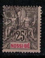 NOSSI-BE      N°  YVERT   34   OBLITERE       ( Ob   5/58 ) - Usati