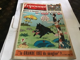 Fripounet Marisette 1965  Sylvain Et Sylvette N 2  Seront-ils Victimes La Grande Idée Du Sanglier - Fripounet