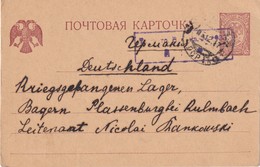 RUSSIE  1917   ENTIER POSTAL/GANZSACHE/POSTAL STATIONERY CARTE DE MOSCOU - Covers & Documents