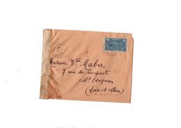 Timbre Sur Enveloppe - Cartas & Documentos