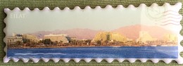 Red Sea Eilat Panoramic City Souvenir Fridge Magnet, Israel - Tourismus
