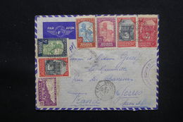 SOUDAN - Enveloppe De Kati Pour La France En 1940 Avec Contrôle Postal, Affranchissement Plaisant - L 48611 - Storia Postale