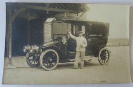 AUTOMOBILE ANCIENNE CARTE PHOTO SUPERBE PLAN - Passenger Cars