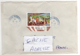 Beau Timbres , Stamp  " Fête Foraine : Paoio " Avec Marge Datée Sur Lettre Du 16/11/2016 - Cartas & Documentos