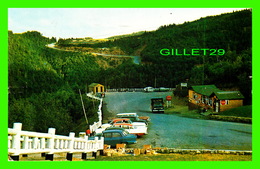 PERCÉ, QUÉBEC - CHEMIN DES CAPS ET BELVEDERE - CIRCULÉE EN 1965 - PHOTO PAR CHARLES E. BERNARD - - Percé