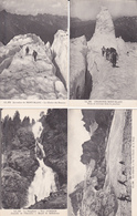 CHAMONIX-MONT-BLANC  LOT DE  4 CARTES - Alpinisme