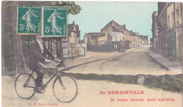 DE ROMAINVILLE JE VOUS ENVOIE MES AMITIES - Romainville