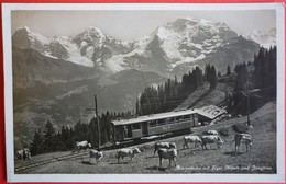 SWITZERLAND - MURRENBAHN WITH TRAIN - Eisenbahnen